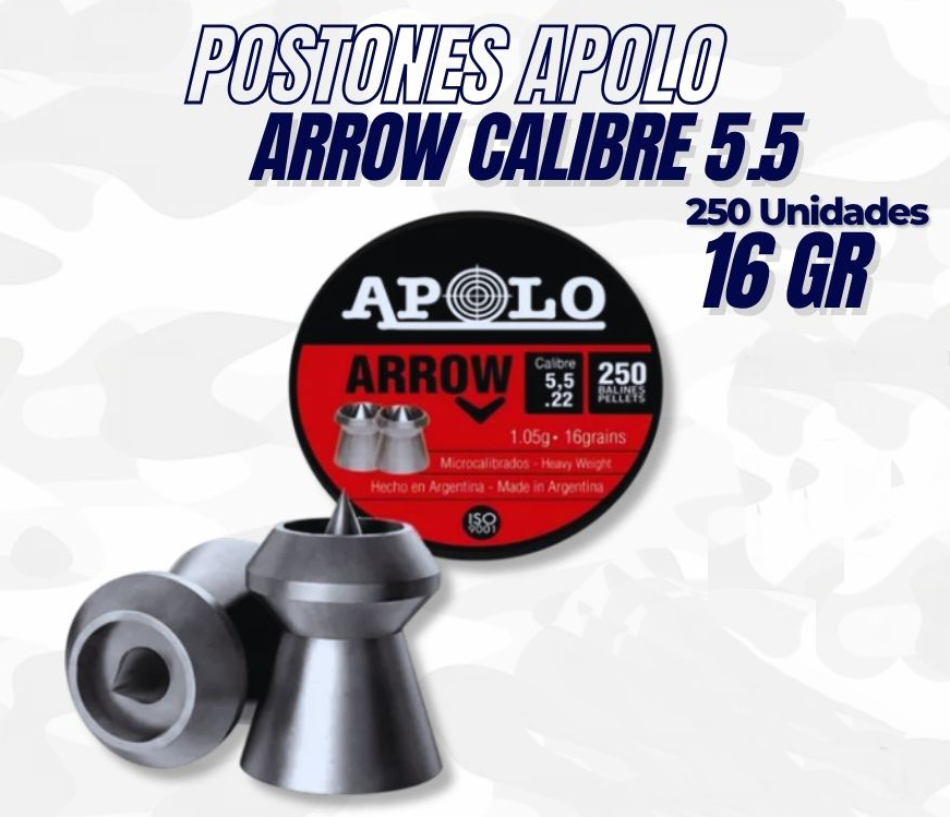 Postones Apolo 5.5 13000 Recuperado